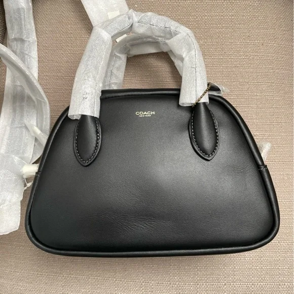 Coach Borough Bowling Bag in Colour Black And Coach customized Hangtag NWT - Picture 4 of 14